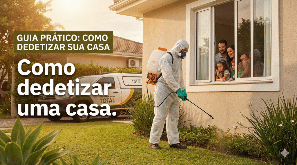 Como dedetizar uma casa grande de campo?